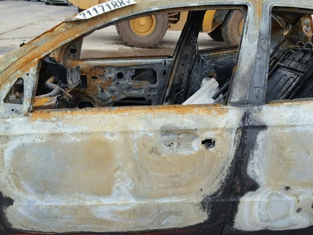 KL1TD5DE9BB142348 - 2011 CHEVROLET AVEO LS RED photo 10