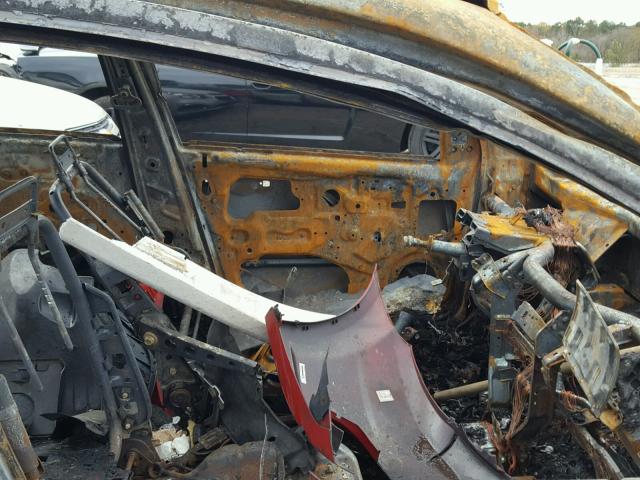 KL1TD5DE9BB142348 - 2011 CHEVROLET AVEO LS RED photo 5