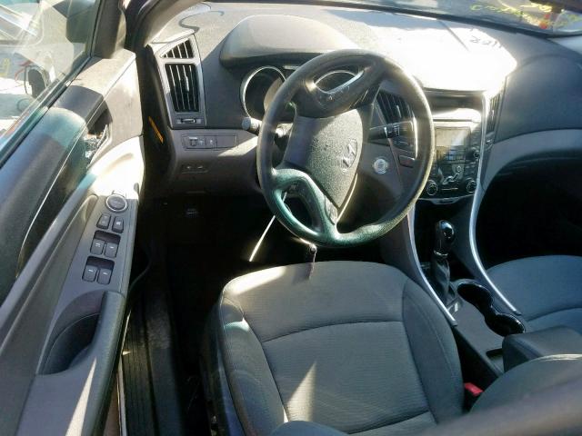 KMHEC4A43CA030108 - 2012 HYUNDAI SONATA HYB SILVER photo 9