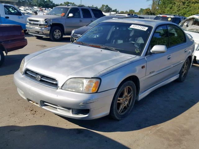 4S3BE656926205732 - 2002 SUBARU LEGACY GT GRAY photo 2