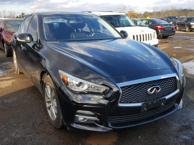 JN1BV7AR3FM403944 - 2015 INFINITI Q50 BASE BLACK photo 1