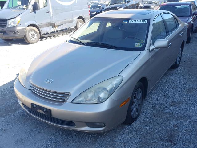 JTHBA30GX45011518 - 2004 LEXUS ES 330 TAN photo 2