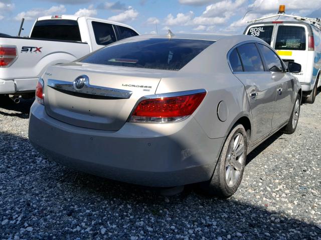 1G4GC5ED8BF282589 - 2011 BUICK LACROSSE C GOLD photo 4