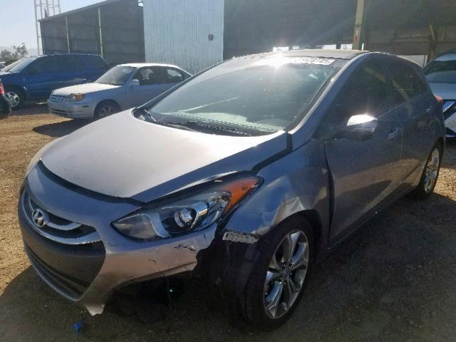 KMHD35LE8DU055352 - 2013 HYUNDAI ELANTRA GT SILVER photo 2