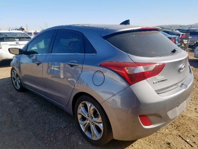 KMHD35LE8DU055352 - 2013 HYUNDAI ELANTRA GT SILVER photo 3