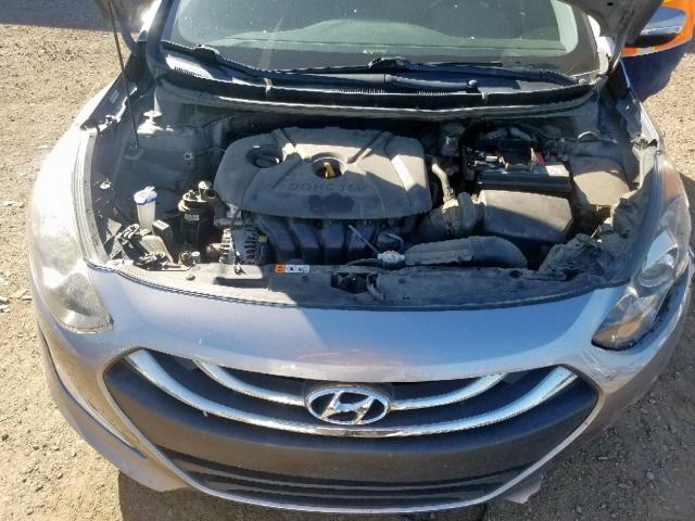 KMHD35LE8DU055352 - 2013 HYUNDAI ELANTRA GT SILVER photo 7