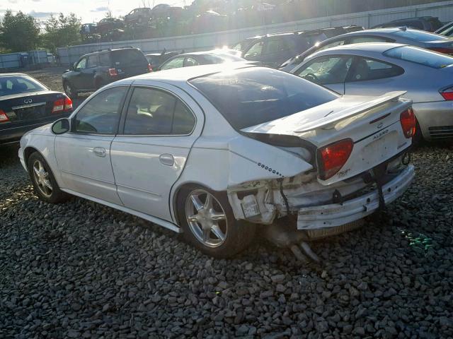 1G3NL52E81C282200 - 2001 OLDSMOBILE ALERO GL WHITE photo 3