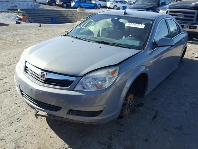 1G8ZS57B89F178054 - 2009 SATURN AURA XE GRAY photo 2