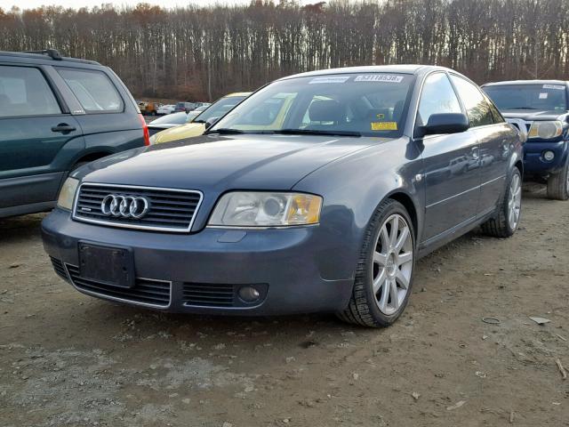 WAUCD64B14N080527 - 2004 AUDI A6 S-LINE GRAY photo 2