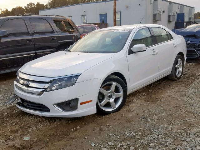 3FADP0L38BR124111 - 2011 FORD FUSION HYB WHITE photo 2