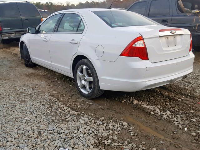 3FADP0L38BR124111 - 2011 FORD FUSION HYB WHITE photo 3