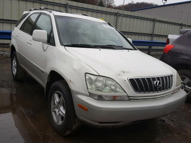 JTJHF10U010232929 - 2001 LEXUS RX 300 WHITE photo 1