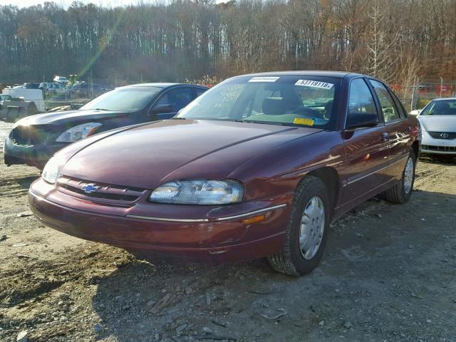 2G1WL52J2Y1298256 - 2000 CHEVROLET LUMINA RED photo 2