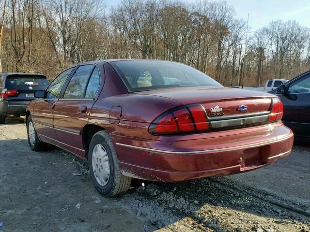 2G1WL52J2Y1298256 - 2000 CHEVROLET LUMINA RED photo 3