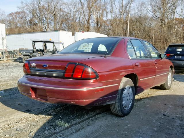 2G1WL52J2Y1298256 - 2000 CHEVROLET LUMINA RED photo 4