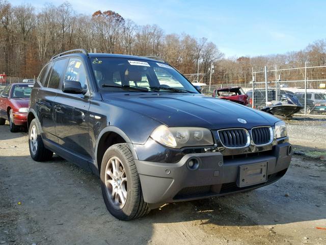 WBXPA73464WB22048 - 2004 BMW X3 2.5I BLACK photo 1