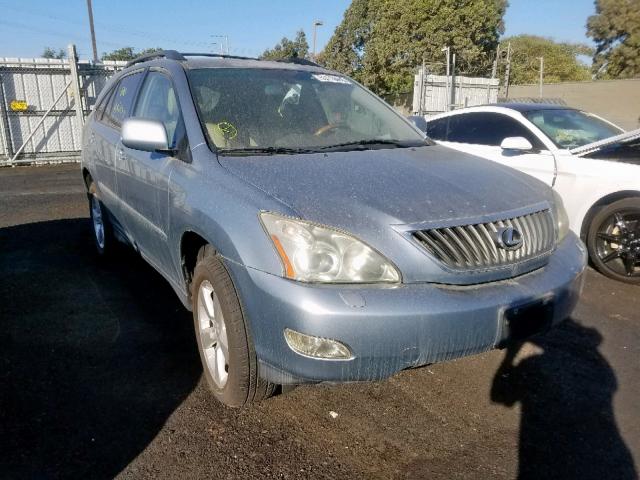 JTJGK31U680012531 - 2008 LEXUS RX 350 SILVER photo 1