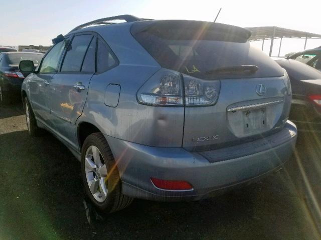 JTJGK31U680012531 - 2008 LEXUS RX 350 SILVER photo 3