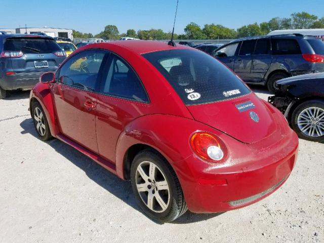 3VWPW31C56M401439 - 2006 VOLKSWAGEN NEW BEETLE 红色 照片 3