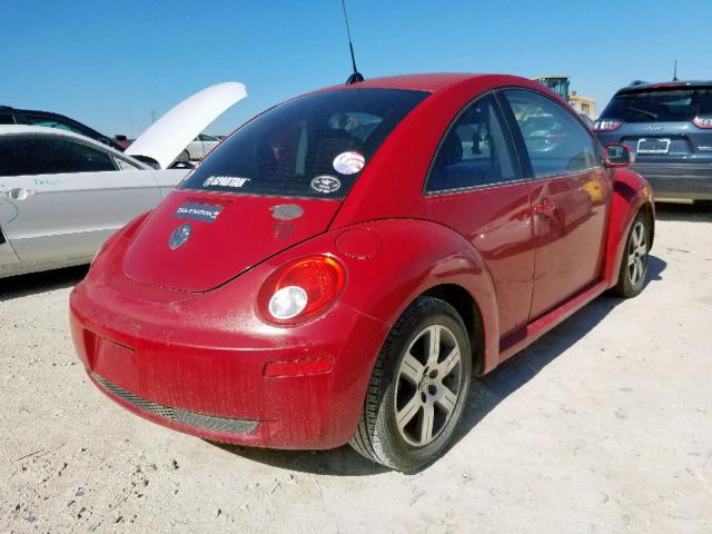 3VWPW31C56M401439 - 2006 VOLKSWAGEN NEW BEETLE 红色 照片 4