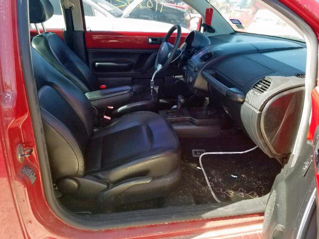 3VWPW31C56M401439 - 2006 VOLKSWAGEN NEW BEETLE 红色 照片 5