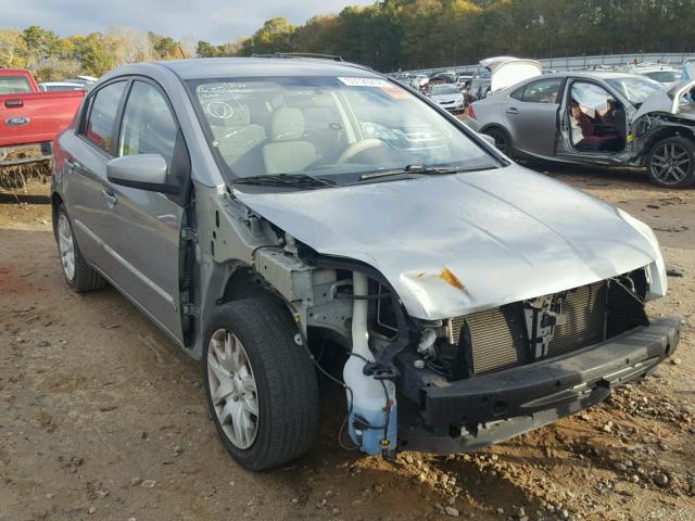 3N1AB6AP6CL678730 - 2012 NISSAN SENTRA 2.0 SILVER photo 1