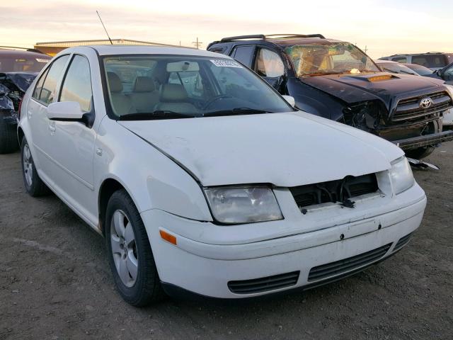 3VWSP69M13M161288 - 2003 VOLKSWAGEN JETTA GLS WHITE photo 1