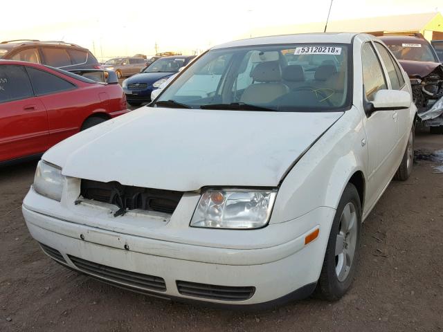 3VWSP69M13M161288 - 2003 VOLKSWAGEN JETTA GLS WHITE photo 2