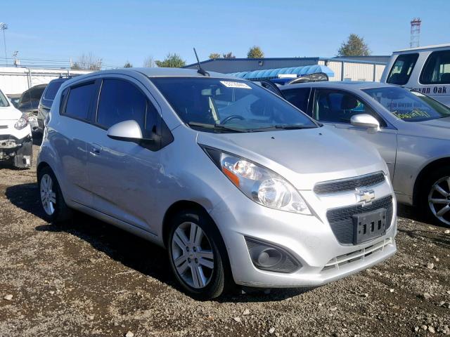 KL8CA6S90EC479169 - 2014 CHEVROLET SPARK LS SILVER photo 1