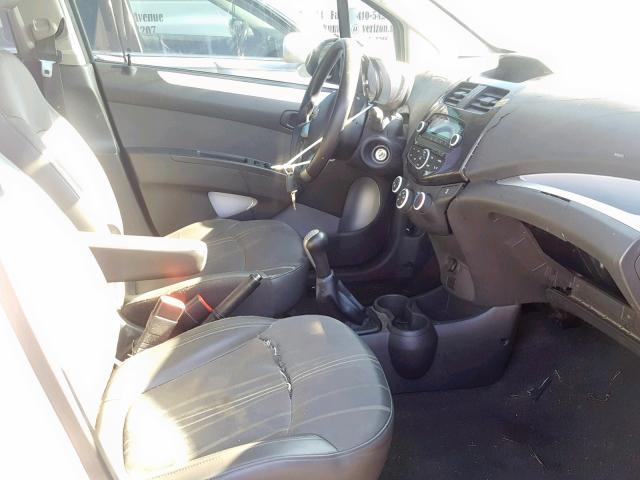 KL8CA6S90EC479169 - 2014 CHEVROLET SPARK LS SILVER photo 5