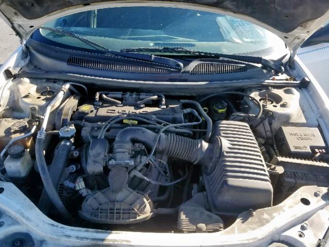 1B3EL36X04N331822 - 2004 DODGE STRATUS SE WHITE photo 7