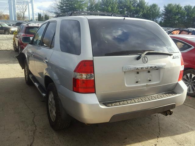 2HNYD18863H531284 - 2003 ACURA MDX TOURIN SILVER photo 3