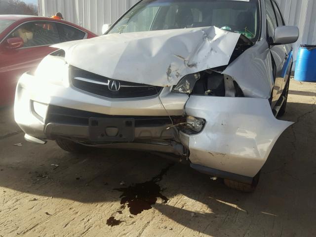 2HNYD18863H531284 - 2003 ACURA MDX TOURIN SILVER photo 9