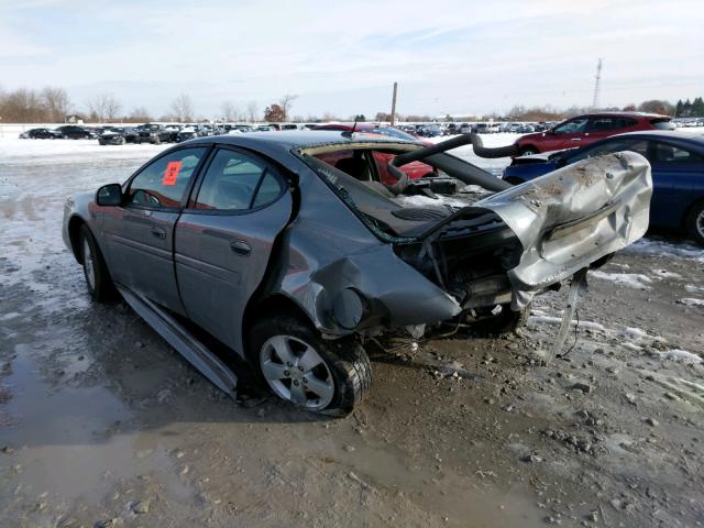 2G2WP552181155402 - 2008 PONTIAC GRAND PRIX SILVER photo 3