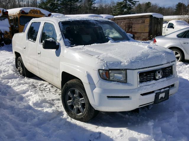 2HJYK16338H542751 - 2008 HONDA RIDGELINE WHITE photo 1