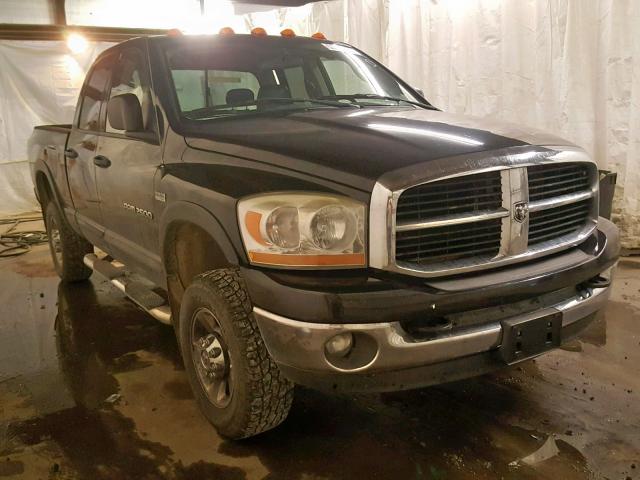 1D7KS28D06J166887 - 2006 DODGE RAM 2500 S Սև լուսանկար 1