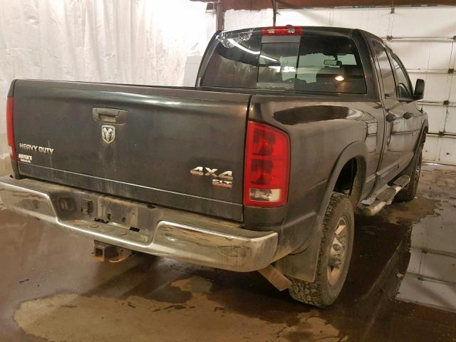 1D7KS28D06J166887 - 2006 DODGE RAM 2500 S Սև լուսանկար 4