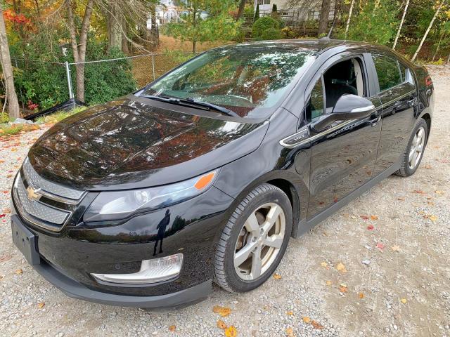 1G1RC6E4XCU106300 - 2012 CHEVROLET VOLT BLACK photo 2