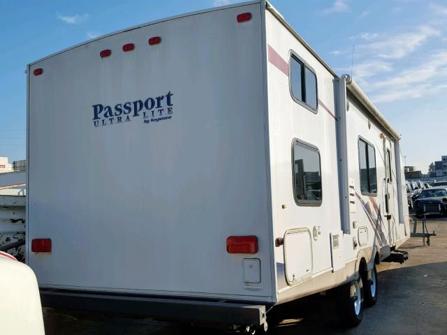 4YDT28027A6410233 - 2010 KEYSTONE PASSPORT თეთრი ფოტო 4