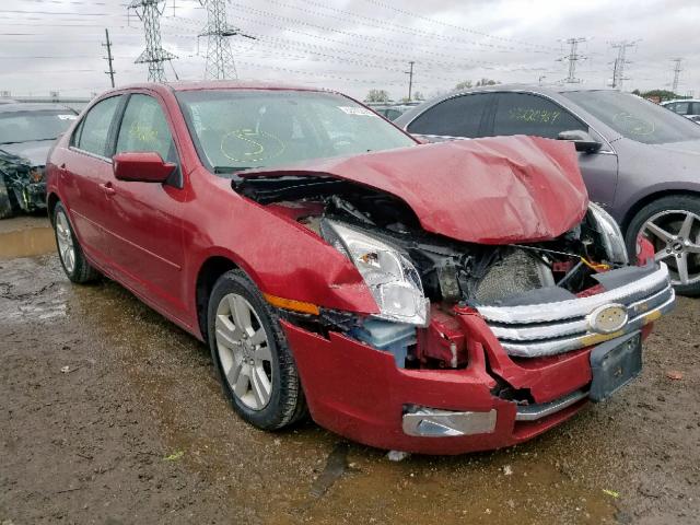 3FAHP08199R192727 - 2009 FORD FUSION SEL RED photo 1