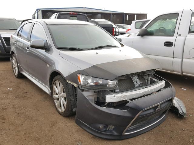 JA32X8HWXCU008713 - 2012 MITSUBISHI LANCER GT GRAY photo 1