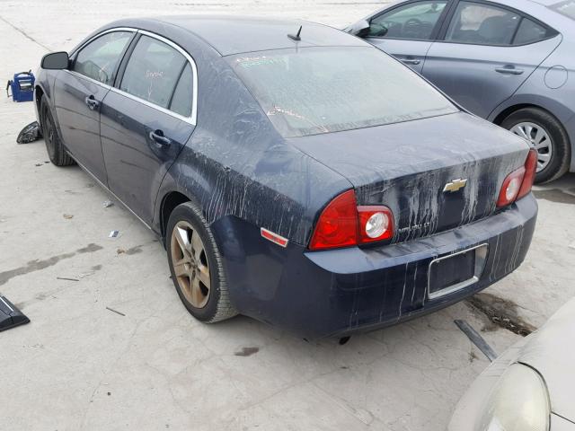 1G1ZC5EB7AF143105 - 2010 CHEVROLET MALIBU 1LT 蓝色 照片 3