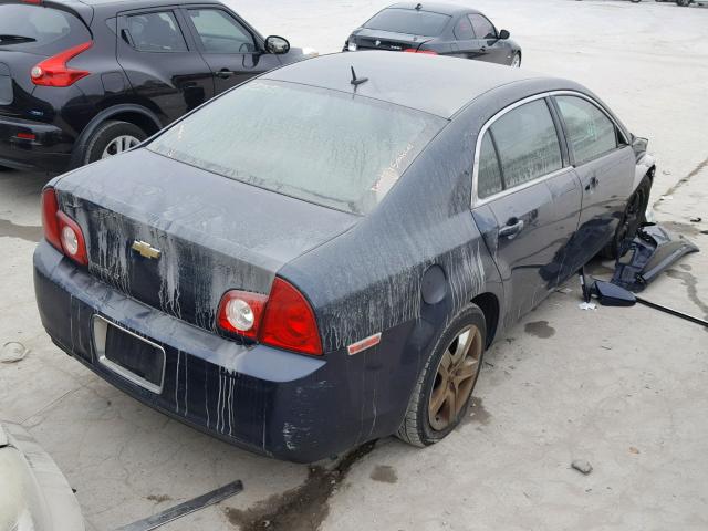 1G1ZC5EB7AF143105 - 2010 CHEVROLET MALIBU 1LT 蓝色 照片 4