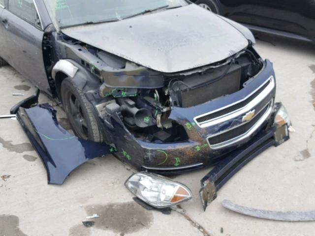 1G1ZC5EB7AF143105 - 2010 CHEVROLET MALIBU 1LT 蓝色 照片 9