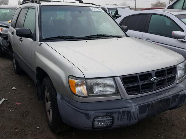 JF1SF6354YH724956 - 2000 SUBARU FORESTER L SILVER photo 1