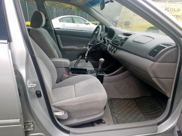 4T1BE32K73U646848 - 2003 TOYOTA CAMRY LE SILVER photo 5