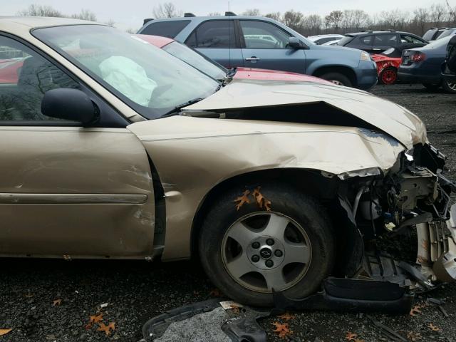 1G1ND52F04M615468 - 2004 CHEVROLET CLASSIC BROWN photo 9