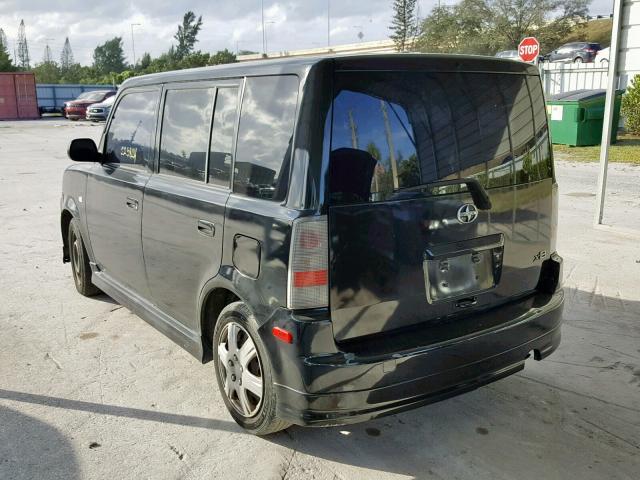 JTLKT324654001059 - 2005 TOYOTA SCION XB Қара фото 3