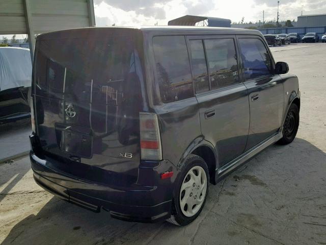JTLKT324654001059 - 2005 TOYOTA SCION XB Қара фото 4