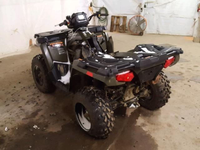 4XASEA577JA113906 - 2018 POLARIS SPORTSMAN GREEN photo 3